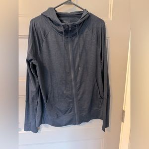Athleta Uptempo Zip Hoodie size L